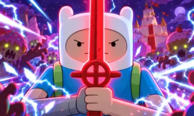 Candy Kingdom Defense - Finn and Jake defending against candy zombie