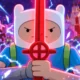 Candy Kingdom Defense - Finn and Jake defending against candy zombie