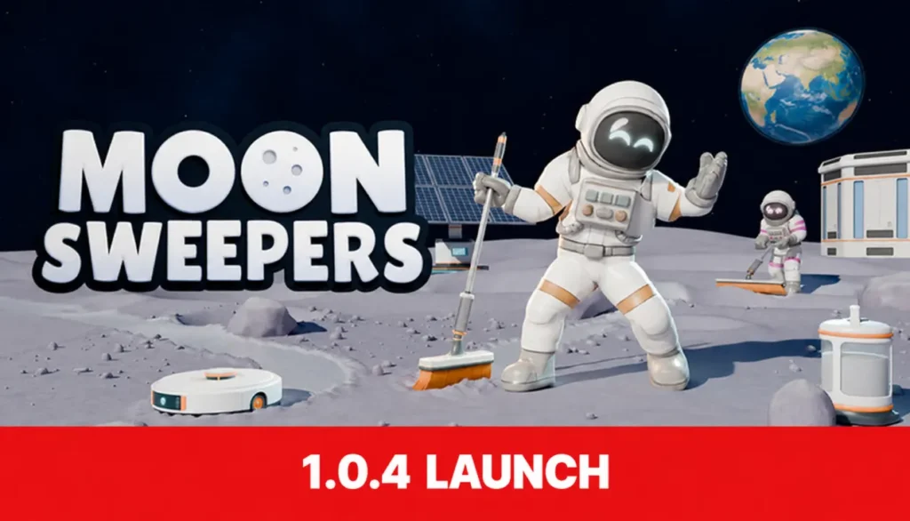 Moon Sweepers update - J.O.O.N.A.S. robot improvements in Patch 1.0.4