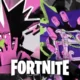 Fortnite Lil Uzi Vert skin teaser featuring the Pink Tape Flag and colorful pink and purple visuals.