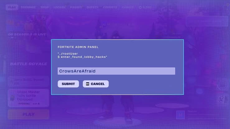 Fortnite Admin Panel - player transformed into a Pumpkin from a new code