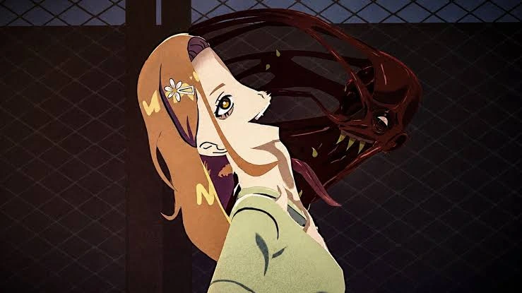 Signal Veil - 90s anime-style spirit encounter in the announcement trailer