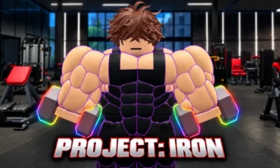 Project Iron - Roblox bodybuilder training at the gym