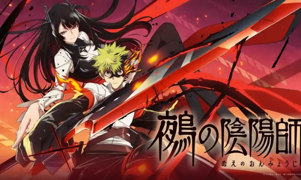 Nue’s Exorcist anime key visual featuring Gakuro and Nue in battle