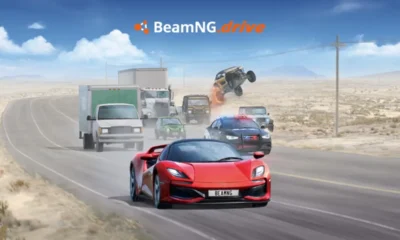 BeamNG.drive PS5 - soft-body vehicle physics crash simulation