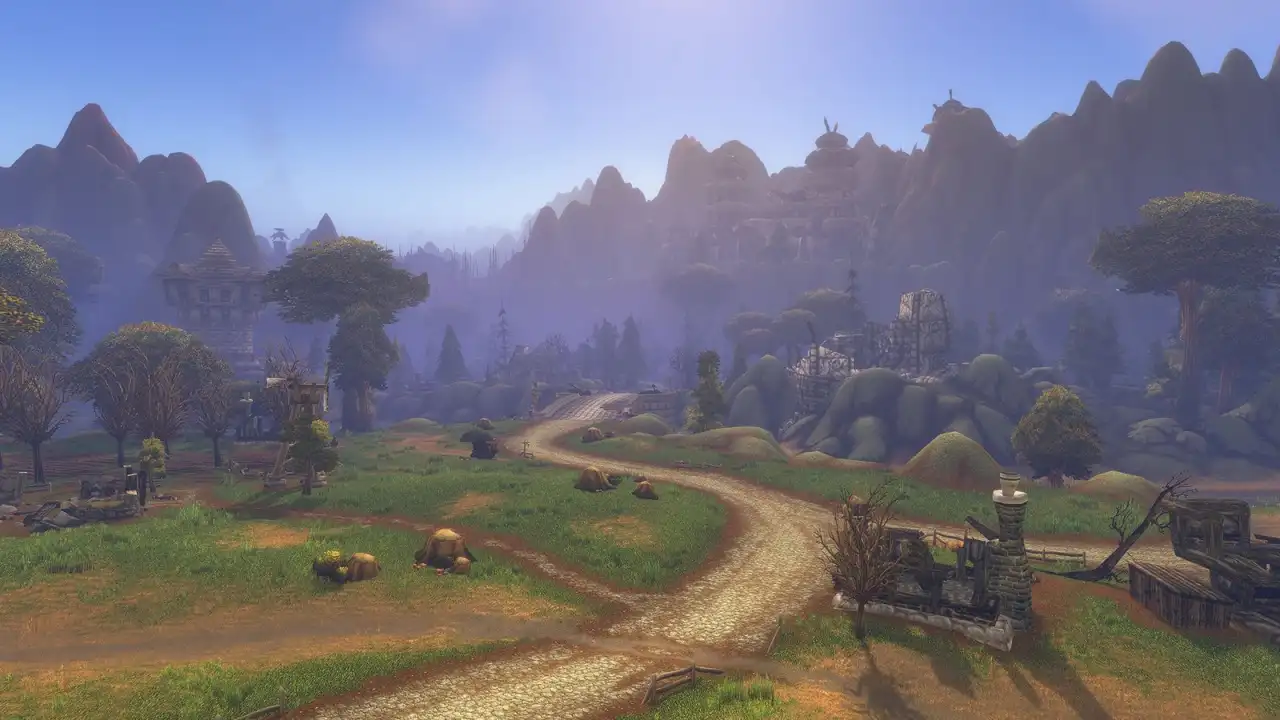 World of Warcraft Forever beta - level 30 character in a new dungeon